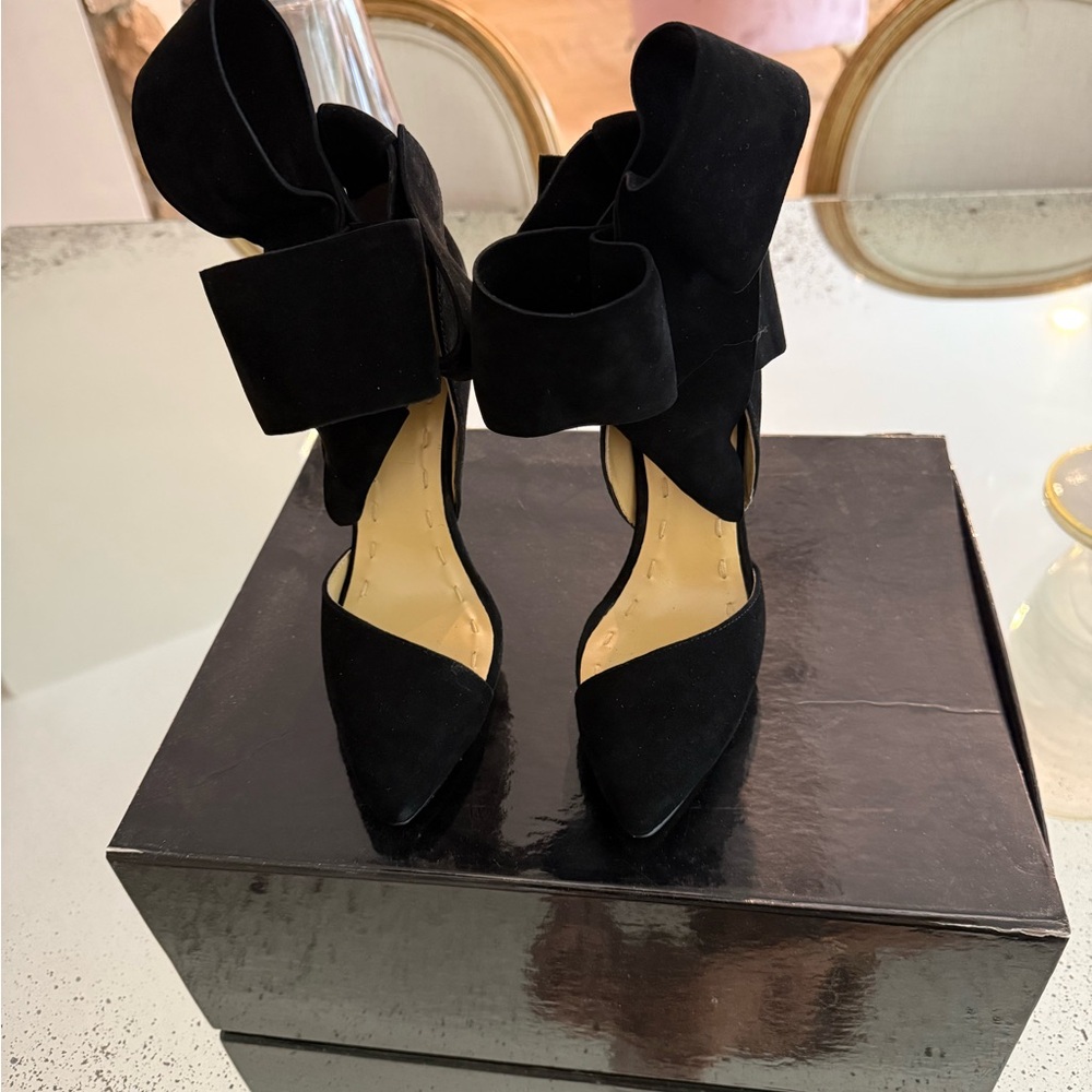 Amina Abdul Jillil Black Women's Heels size 6